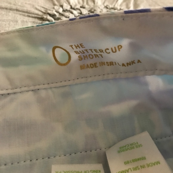 Lilly Pulitzer Buttercup shorts size 0 EUC - Picture 7 of 7